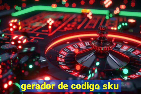 gerador de codigo sku